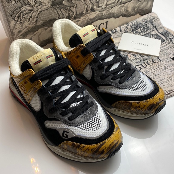 Gucci Ultrapace Men’s Sneakers New - Picture 4 of 13